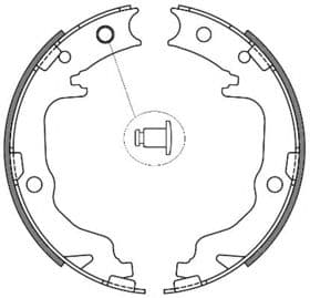 Колодки ручника Колодки ручника