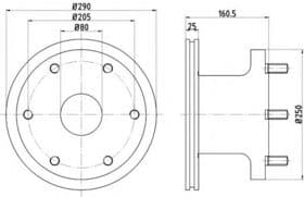 Гальмівний диск Гальмівний диск