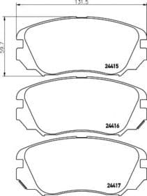 Тормозные колодки