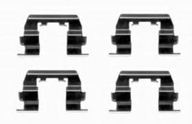 Компоненти дискових гальмівних колодок Компоненти дискових гальмівних колодок