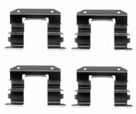 Компоненти дискових гальмівних колодок Компоненти дискових гальмівних колодок