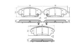 Тормозные колодки