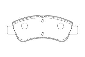 Гальмівні колодки Гальмівні колодки