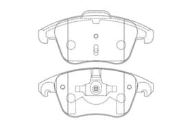 Гальмівні колодки Гальмівні колодки