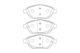 Гальмівні колодки Гальмівні колодки