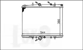 Радиатор охлаждения двигателя Радиатор охлаждения двигателя