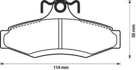 Гальмівні колодки