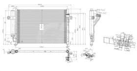 Радіатор кондиціонера Радіатор кондиціонера
