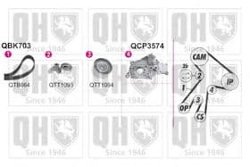 Комплект ремня ГРМ + помпа Комплект ремня ГРМ + помпа