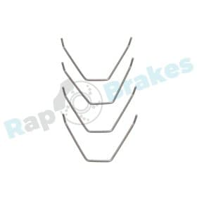 Компоненти дискових гальмівних колодок Компоненти дискових гальмівних колодок