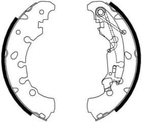Гальмівні колодки Гальмівні колодки
