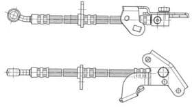 Гальмівний шланг Гальмівний шланг