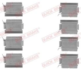 Комплектующие дисковых тормозных колодок Комплектующие дисковых тормозных колодок