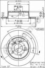 Тормозной диск Тормозной диск