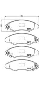 Тормозные колодки Тормозные колодки