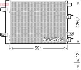 Радіатор кондиціонера Радіатор кондиціонера