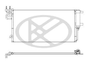 Радиатор кондиционера Радиатор кондиционера