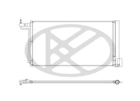 Радиатор кондиционера Радиатор кондиционера