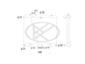 Радиатор охлаждения двигателя Радиатор охлаждения двигателя