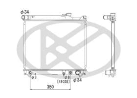 Радиатор охлаждения двигателя Радиатор охлаждения двигателя