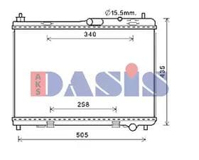 Радіатор охолодження двигуна Радіатор охолодження двигуна