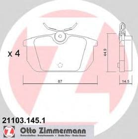 Гальмівні колодки Гальмівні колодки