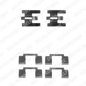 Комплектующие дисковых тормозных колодок Комплектующие дисковых тормозных колодок