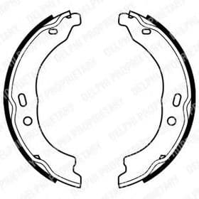 Колодки ручника