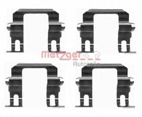 Комплектующие дисковых тормозных колодок Комплектующие дисковых тормозных колодок