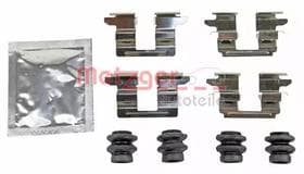 Компоненти дискових гальмівних колодок Компоненти дискових гальмівних колодок