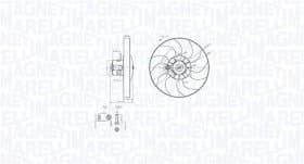Вентилятор системы охлаждения двигателя Вентилятор системы охлаждения двигателя