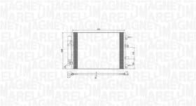 Радиатор кондиционера Радиатор кондиционера