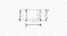 Радіатор охолодження двигуна Радіатор охолодження двигуна