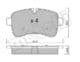22-0711-0 Metelli Гальмівні колодки