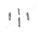 PA0011AF Japanparts Тормозные колодки