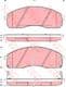 GDB3301 TRW Гальмівні колодки для Kia Carnival