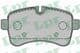 05P1296 LPR Тормозные колодки