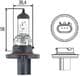 8GJ 008 837-121 Behr Hella Лампа ближнього світла для Chevrolet HHR