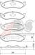 38477 A.B.S. Гальмівні колодки