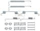 0043q A.B.S. Монтажний комплект барабанних гальмівних колодок