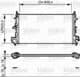 734982 Valeo Радиатор охлаждения двигателя для Opel Vectra