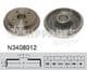 N3408012 Nipparts Гальмівний барабан