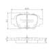 J3611035 Nipparts Тормозные колодки для Nissan Micra