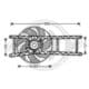 3434001 Diederichs Вентилятор системи охолодження двигуна для Fiat Panda