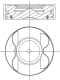 001pi00107000 Mahle Поршень двигателя