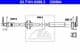 83.7101-9399.3 ATE Гальмівний шланг