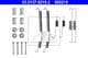 03.0137-9219.2 ATE Монтажний комплект барабанних гальмівних колодок