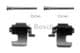 1 987 474 282 Bosch Компоненти дискових гальмівних колодок