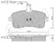 822-600-0 Cifam Гальмівні колодки для Peugeot 407