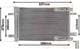 09015702 Van Wezel Радиатор кондиционера